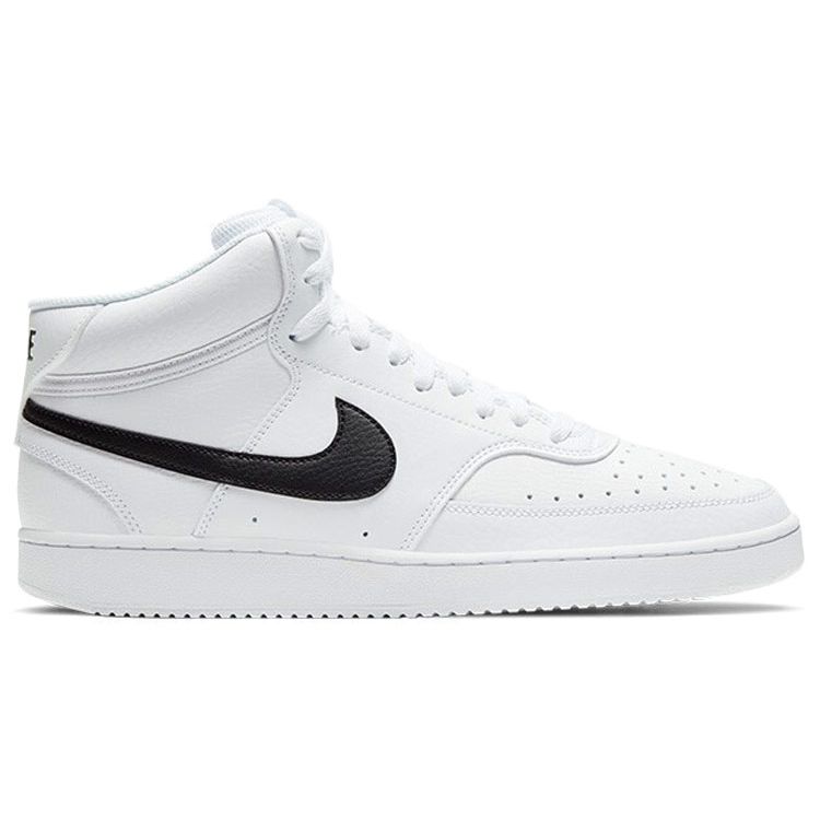 Nike Мужские кроссовки Court Vision Mid White Black CD5466-101