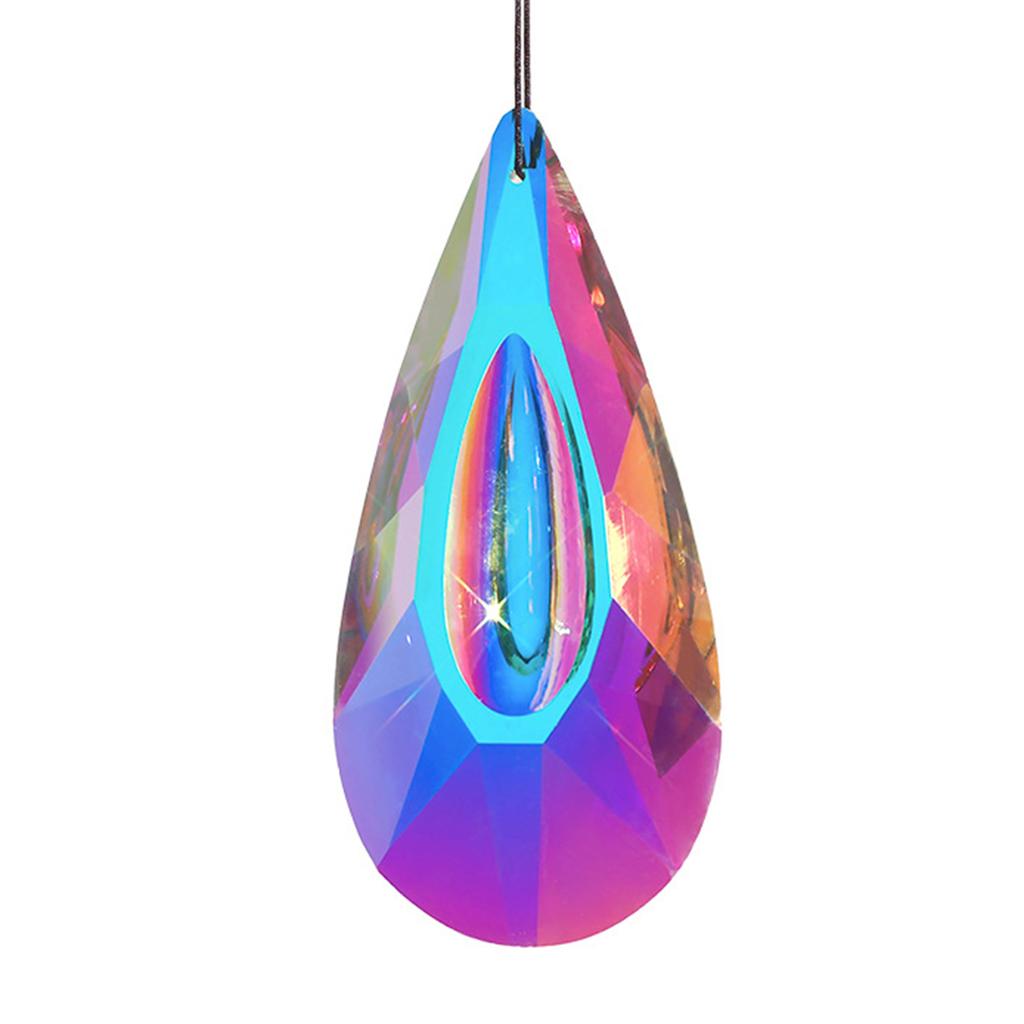 AB-Color подвесные кристаллы призмы ловцы солнца легкое подвесное украшение для внутреннего наружного сада