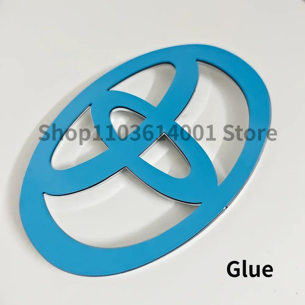 Toyota Car Front And Rear Logo Emblem Grille Hood Trunk Badge for Corolla Camry RAV4 Yaris Vios Highlander Alphard Rear Car Badg