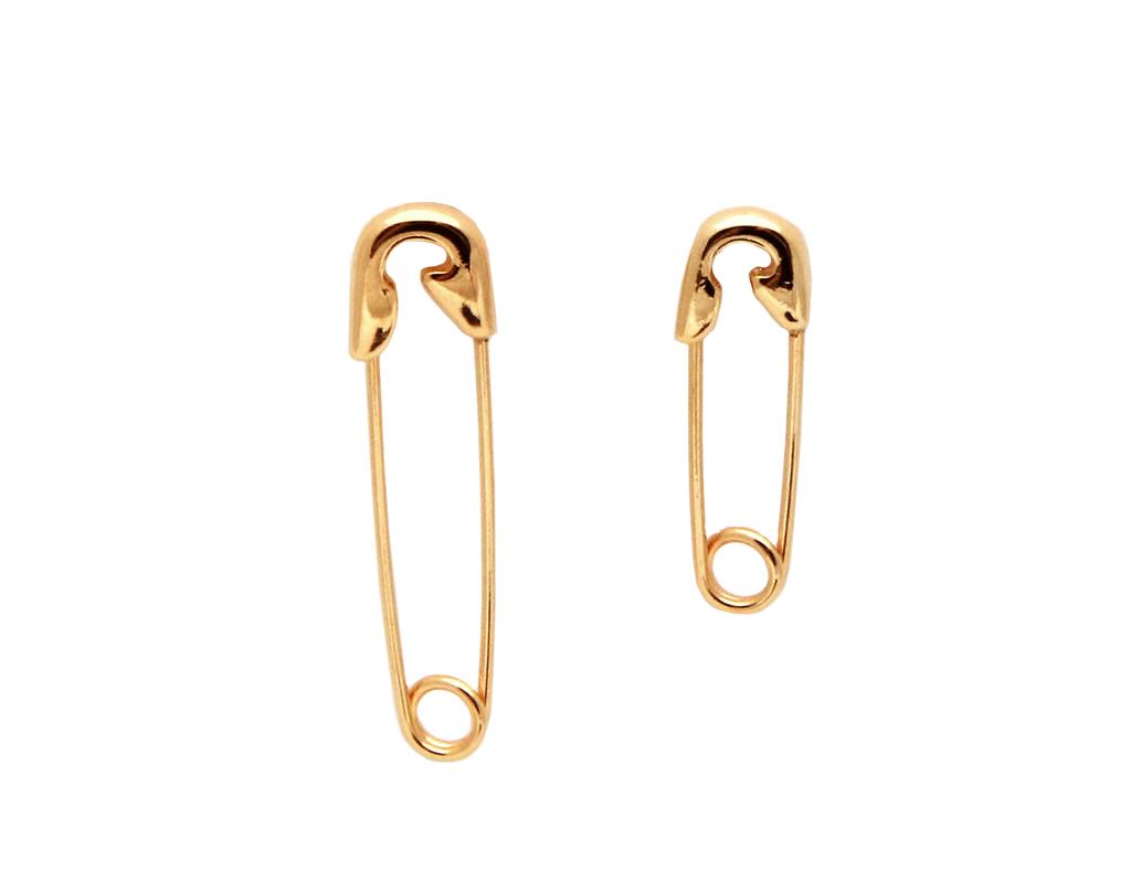Серьги-гвоздики Xpier Gold с булавкой X-E18172
