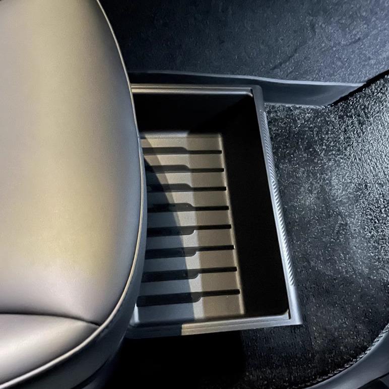 Tesla Model Y Rear Under-Seat Storage Box Upgrade