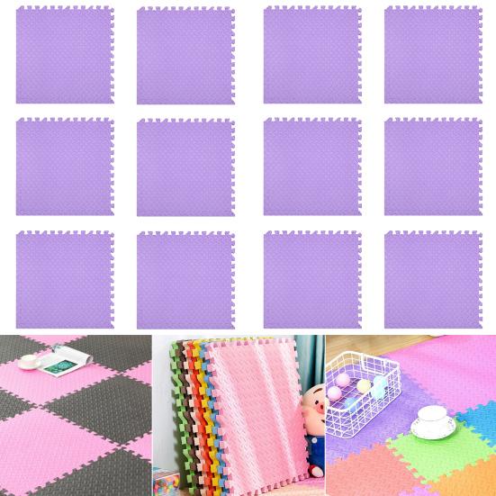 Yousheng, 12 шт., очень толстый коврик для йоги, высокая плотность, пена EVA, блокирующая напольная плитка, домашний тренажерный зал, фитнес-площадка для упражнений, подушка, оборудование для тренировок