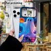 Phone Case: 2D flat design suitable for iPhone 18, 17, 16, 15, 14, 13 Pro film protective case, couple style, pumpkin ghost, Christmas and Halloween g
