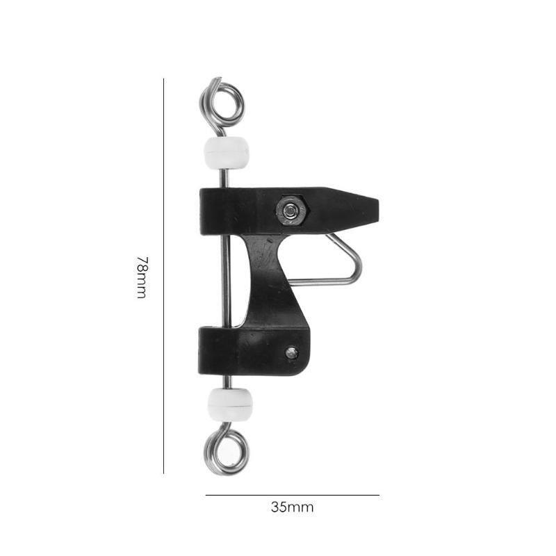 Oem Sea Fishing Black Trolling Outrigger Downrigger Release Clips For Inflatable Boat Kayak Kite Fishing Accessories