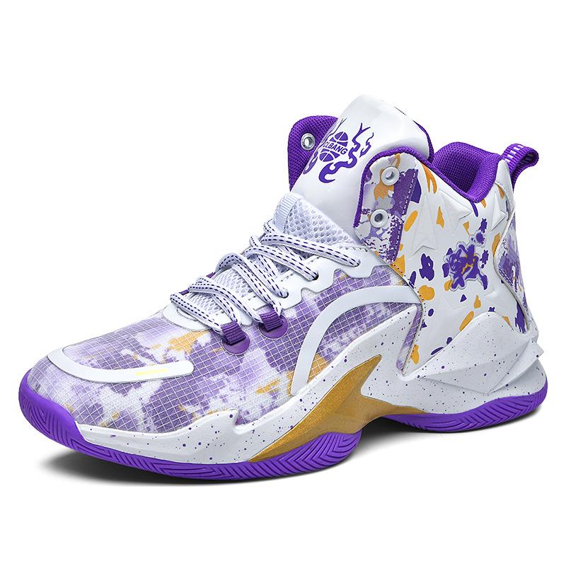 Мужские трендовые баскетбольные кроссовки на воздушной подушке с амортизацией и высококачественная спортивная обувь для бега