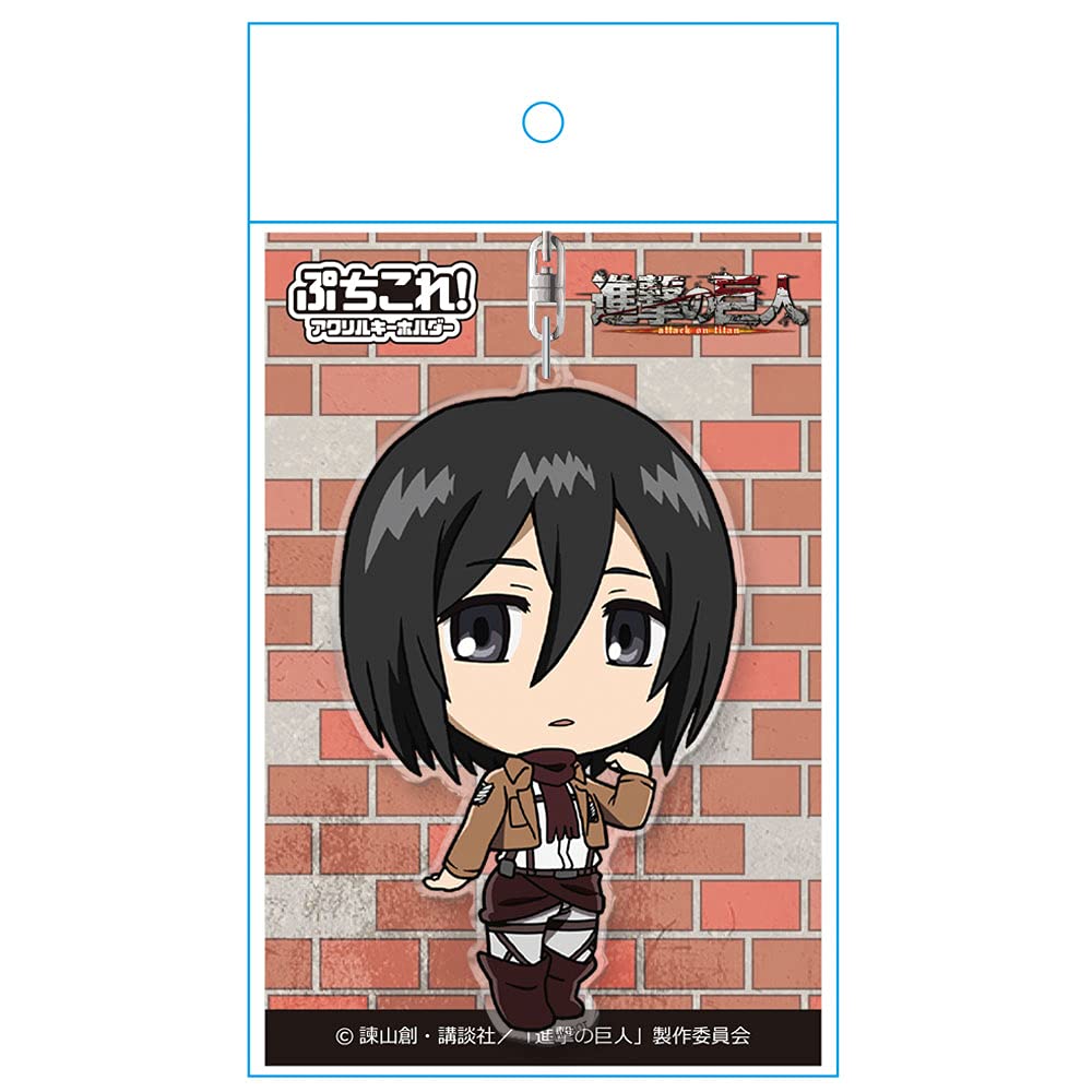 Атака титанов Петит Акриловый брелок Микаса Коллекция!