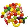 Simulation Foam Mini Fruits & Vegetables Set - 35 pcs for Window Decoration