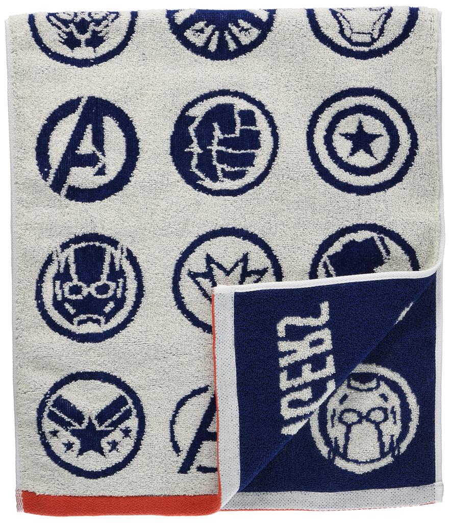 Marushin Marvel Face Marvel 2505004900 Towel, 34x80cm, Icon,