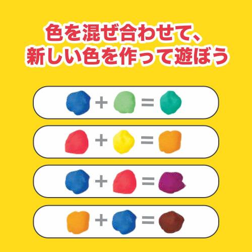 Хасбро (ХАСБРО) приблизительно. 56 г 8 цветов радуги Play-Doh, товары для школы, для детей дошкольного возраста от 2 лет и старше, искусство и творчество для детей