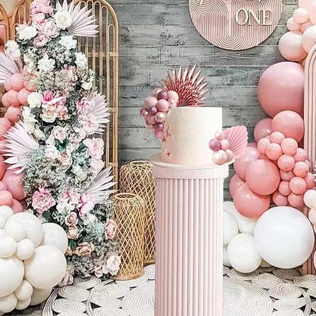33PCS Balls Cake Toppers Palm Leaves Cake Decorations for Birthday Wedding Baby Shower Party Supplies Mother's Day