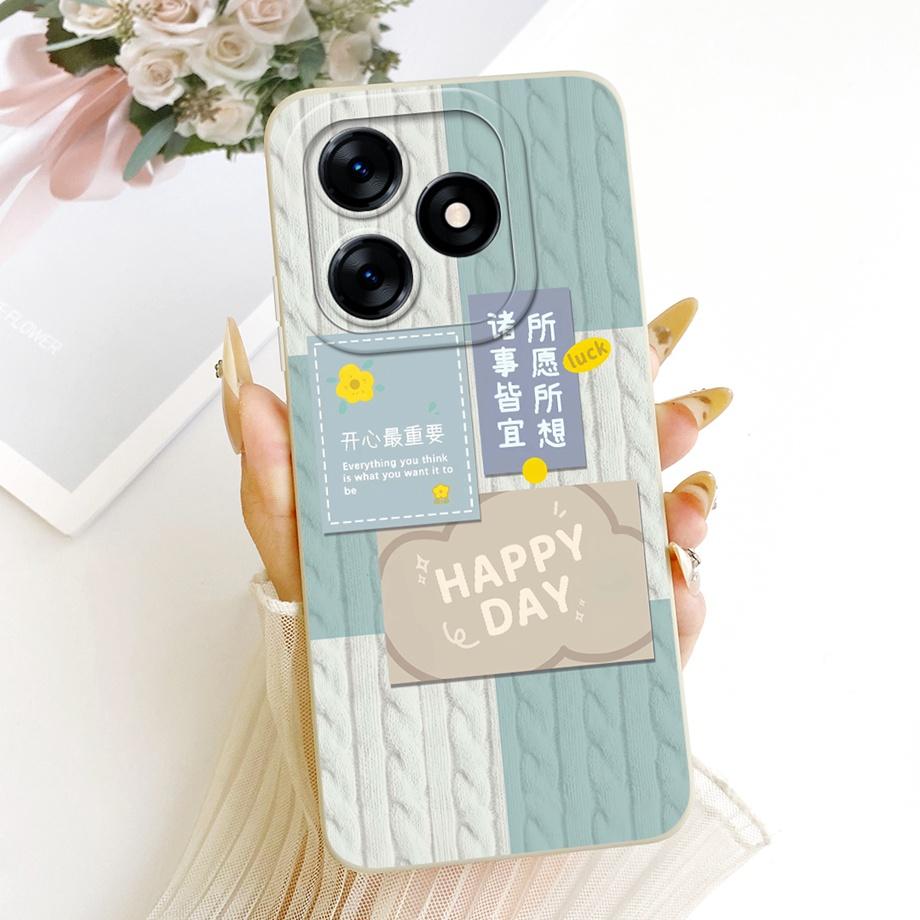 Роскошный модный чехол-картина для Tecno Spark 10 10C 10 PRO KI5k KI5q KI7, задняя крышка, жидкий силикон, мягкий бампер, противоударный