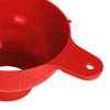 Wide Mouth Funnel for Kitchen Lab Camping Food Grade Plastic Funnel for Easy Pouring Less Spills Mess Versatile Canning Supplies