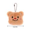 Милый плюшевый брелок в виде медведя-масла, мультяшная кукла, наклейка с именем, кулон, рюкзак, сумка, декор, брелок для ключей от машины