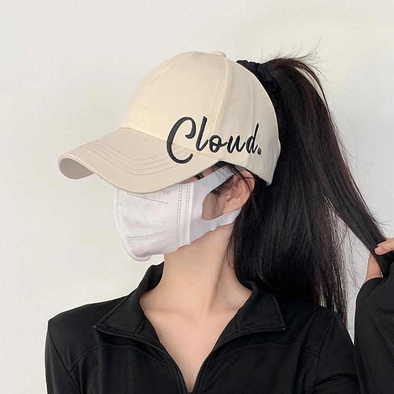 Letter Embroidered Baseball Cap Adjustable Outdoor Sports Sun Hat Summer Fashion Breathable Unisex Headwear Accessory
