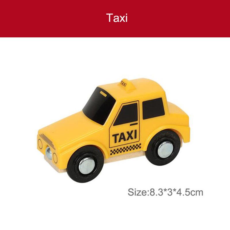 Деревянный магнитный поезд игрушечный локомотив деревянная железнодорожная машина аксессуары игрушки для детей подарки Fit Wood Biro Thomas Tracks