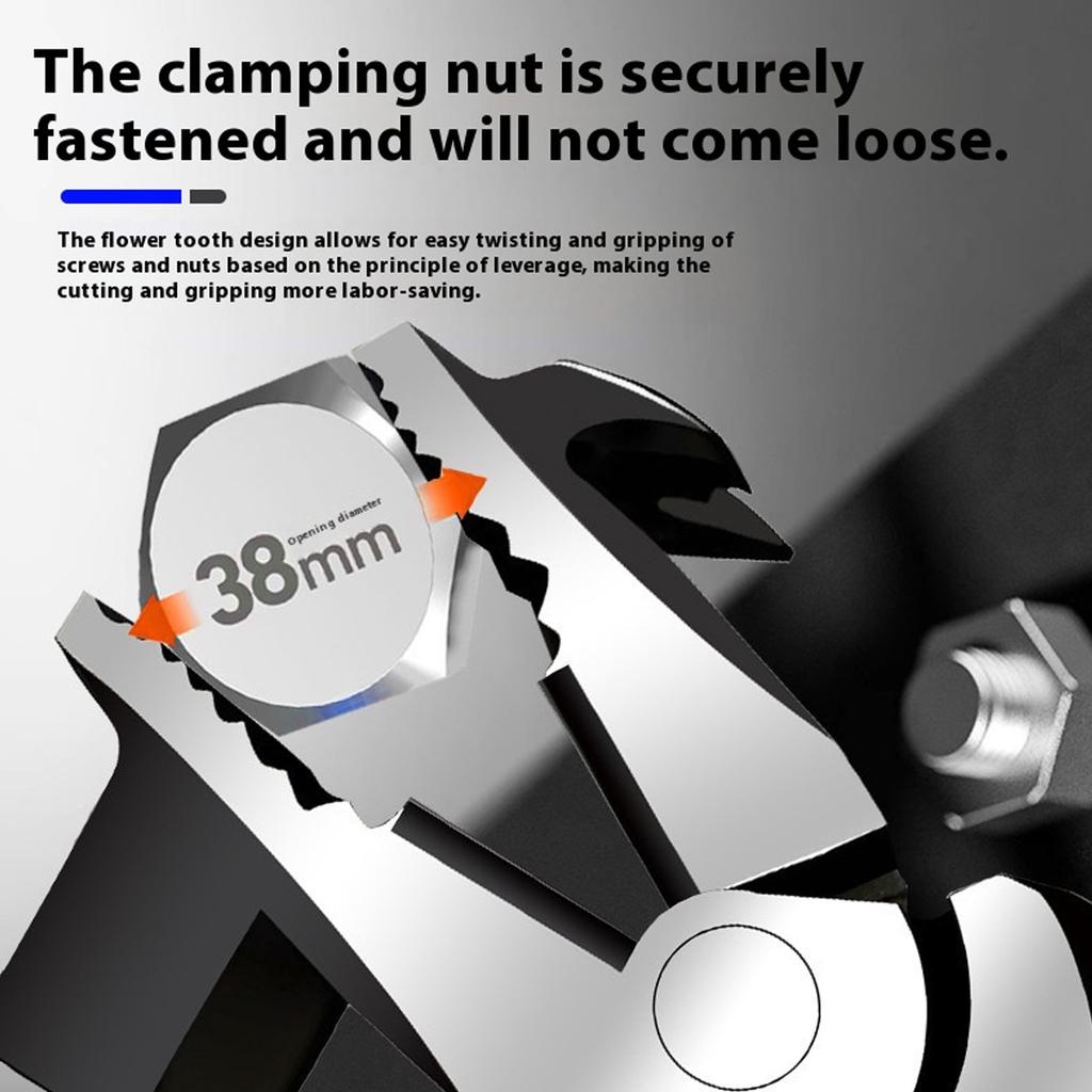 Multifunctional Wire Stripper Pliers With Ergonomic Handle And Chromium Vanadium Steel For Electrical Work And Home Repair