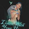 Pocahontas Unisex Adult Listen With Your Heart T-Shirt
