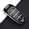 ТПУ Чехол для Автомобильного Ключа Авто Оболочка Футляр Брелок Для Hyundai Santa Fe Tucson Nexo Nx4 Atos Solaris Prime