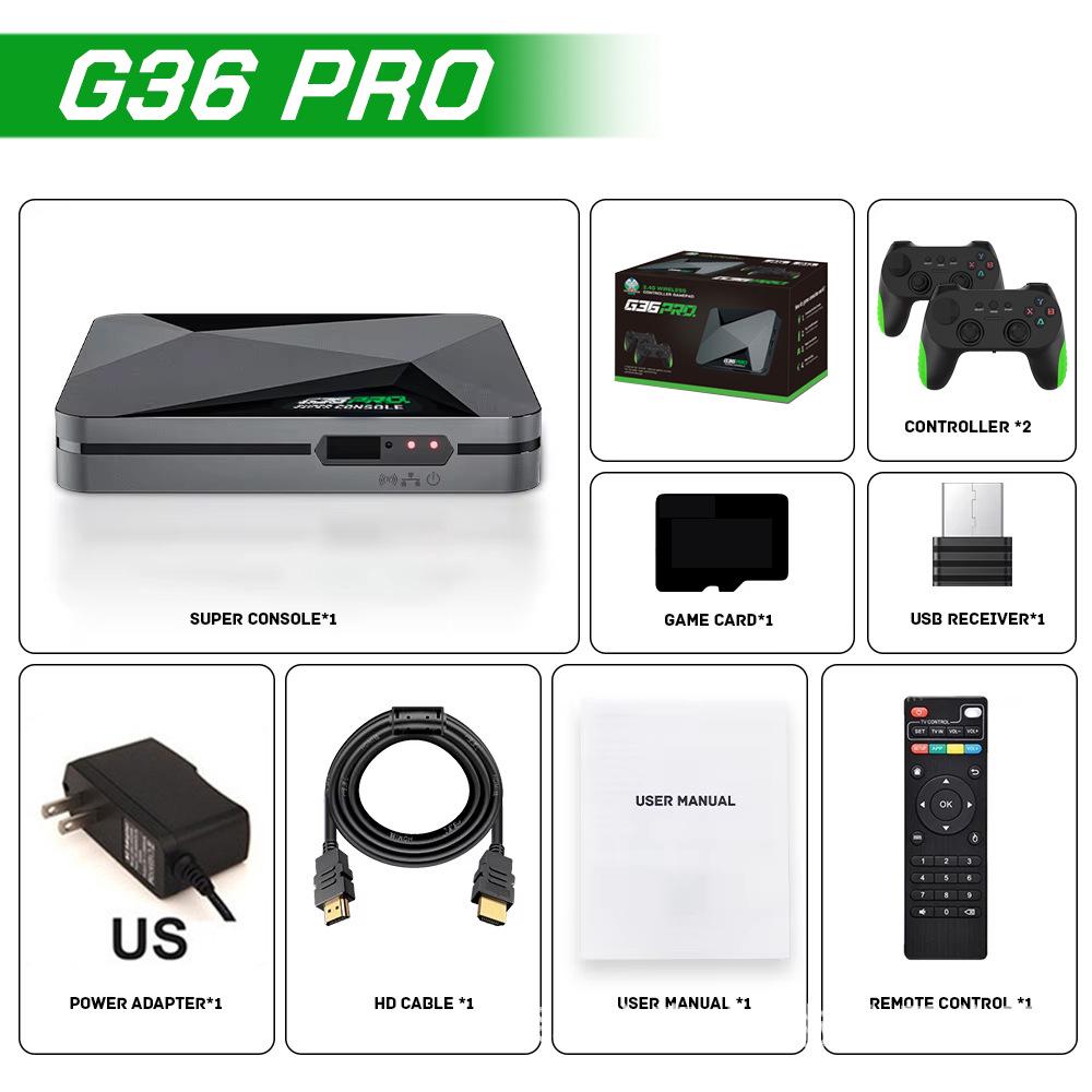 GameBox G36 Pro: Игровая консоль для ТВ с двойной системой