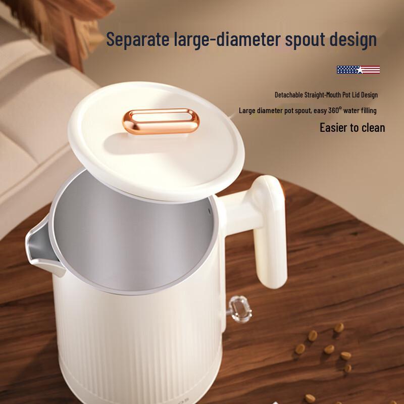 Macaiiroos 304 Stainless Steel Electric Kettle CN plug (adapter included)