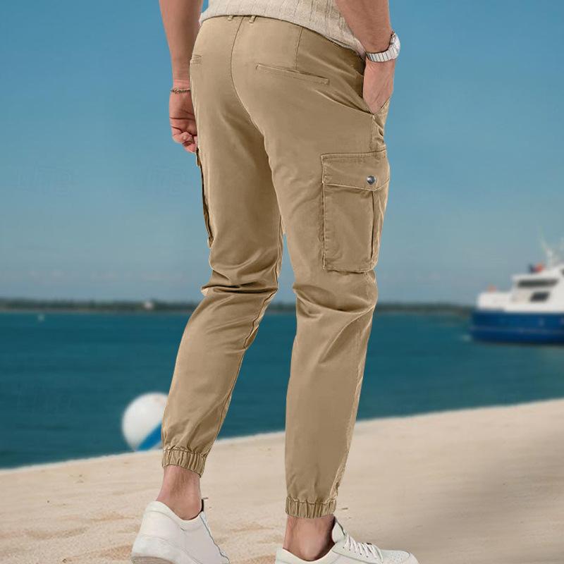 Men Fashion Cargo Pants Men Sports Overalls Outdoor Work Trousers Big Size Hombre Clothing Camo Hiking Pants