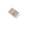 Data Connection Solder Type Black A Type 4 Pin USB Adapter USB 2.0 Connector USB Socket Male USB