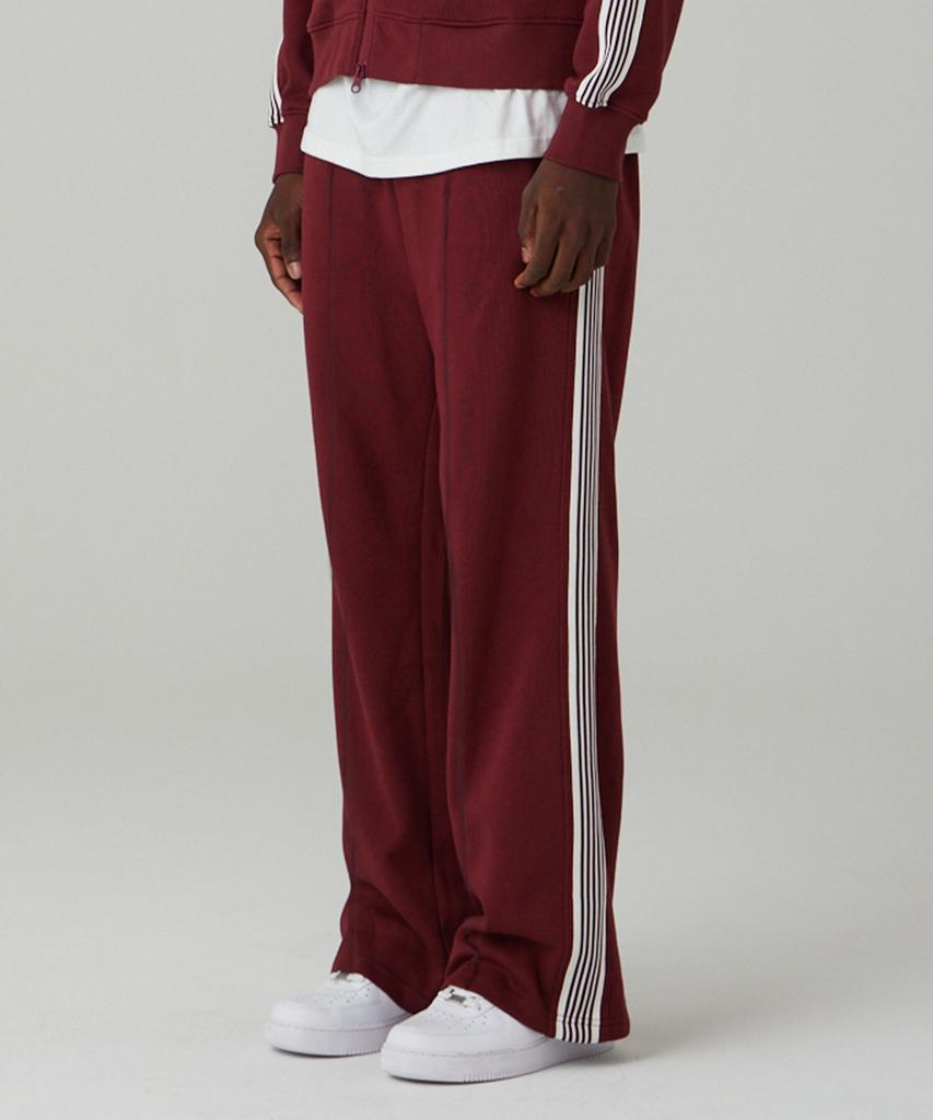 URBANAGE Authentic Line Track Pants_Burgundy