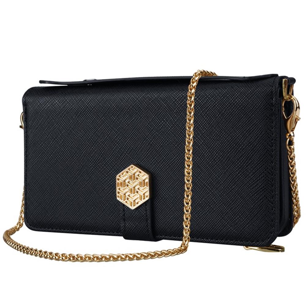 For Samsung Galaxy XCover7 Pro Case Cross Texture PU Leather+TPU Wallet Phone Cover with Strap