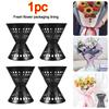 Plastic Flower Bouquet Base Quick Wrap Flower Base Bouquet Wrapping  for Flowers Store Party Shop