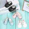 6.5cm Handmade Toys Doll Accessories PU Leather Shoes 16 Inch Doll Doll Shoes Pentagram Toy Shoes