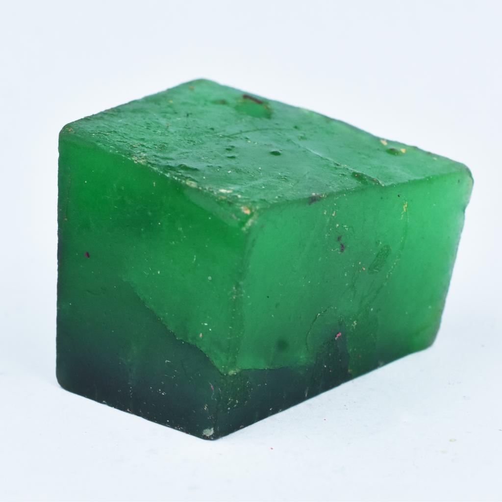 Colombian Emerald Rough Natural Green Uncut Rough 142.8 Ct CERTIFIED Loose Gems