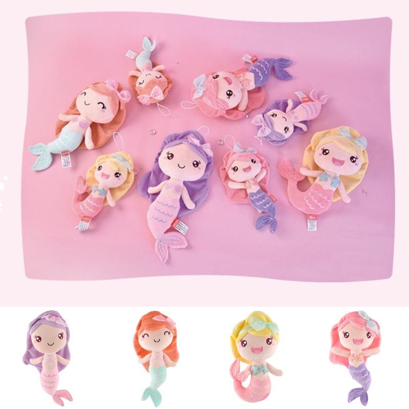 Beautiful Mermaid Princess Stuffed Animal Toy With Vibrant Colors