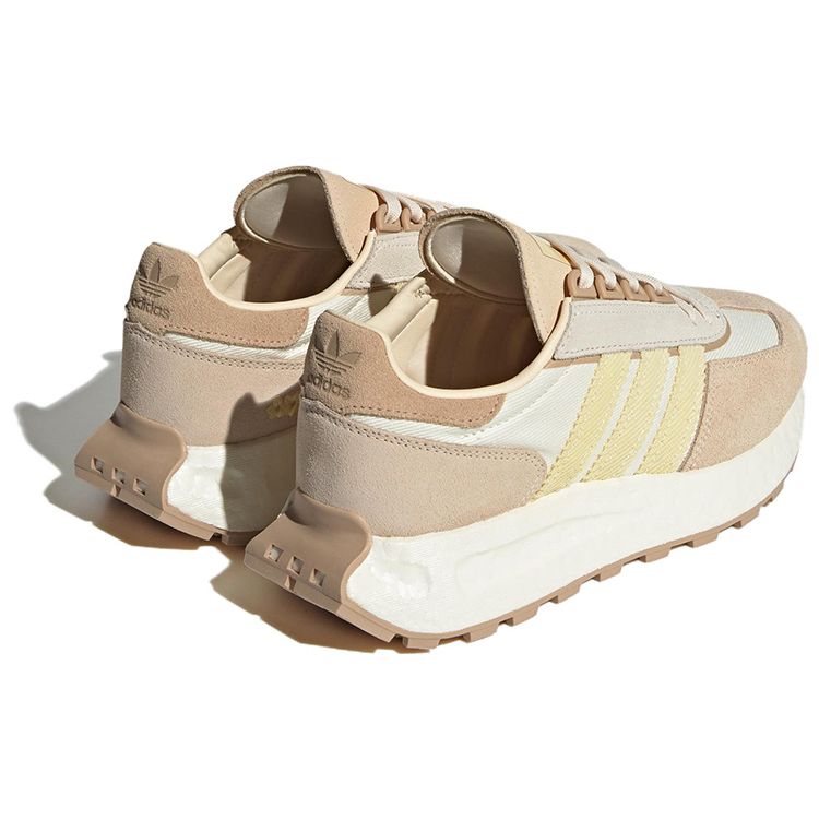 adidas Оригинальные Retropy E5 Ткань Кожа Спортивные Универсальные Амортизация Нескользящие Износостойкие Низкие Повседневные Кроссовки Женские IE1927