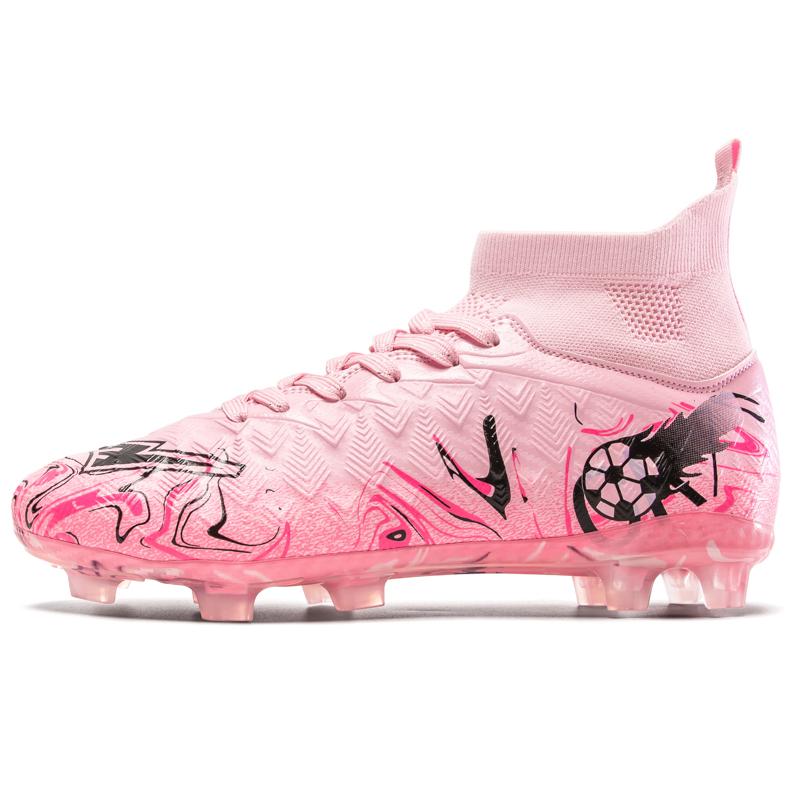 Новые мужские профессиональные унисекс футбольные бутсы FG Нескользящие Футбольные ботинки Открытый дропшиппинг Футзал Матч Тренировка Спортивные кроссовки