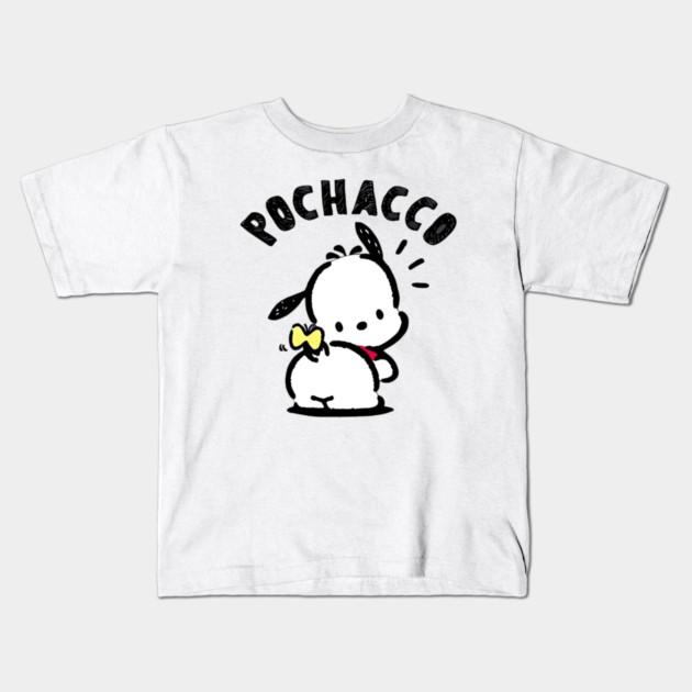 Boys Girls Soft Cotton Graphic Tees Pochaco T-shirt Breathable Daily School Wear Kids T-Shirts