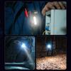 1Pcs Portable Flashlight Super Bright USB Rechargeable LED Flat Magnet Torch with LCD screen Emergency Light for Camping Hiking
