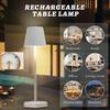 3 Colors Table Lamp LED Touch Sensor Desktop Night Light Rechargeable Wireless Reading Lamp For Hotel Bar Restaurant Room Decor