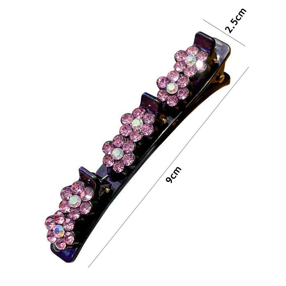 Каменные заколки для волос Заколка для волос с цветком Заколки для плетения волос Заколки для волос со стразами Заколка-невидимка Зажим-уточка