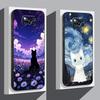 Ван Гог Звездная ночь Кот Чехол для телефона для Xiaomi Poco F8 M3 M4 M7 Pro F1 C75 C50 C61 F3 C71 X3 X4 X5 X7 Pro M5