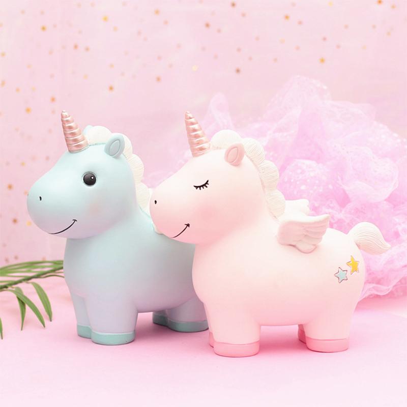 Piggy Bank Money Boxes Storage Home Decor Saving Children Creative Household Decoration Cute New Figure Gift Craft Ornaments