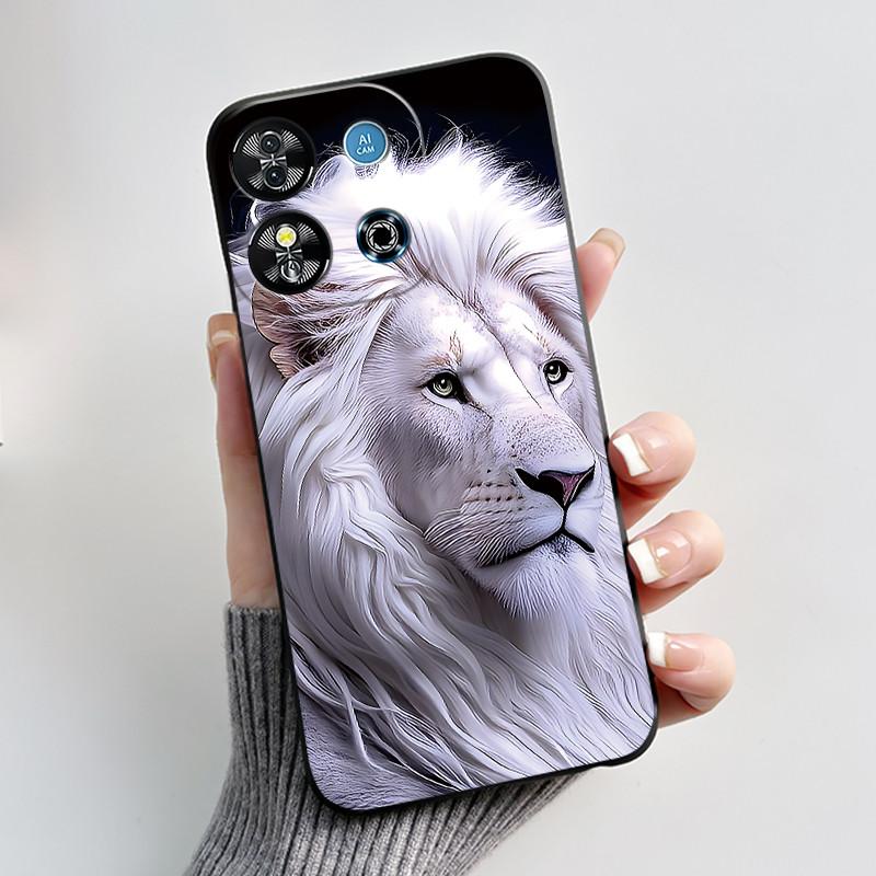 Для Oukitel C57S C57 Pro Plus Ultra Чехол BLU J12 Задняя крышка Милое Сердце Любви Кролик Черный ТПУ Мягкий Силикон Защитный Чехол для Телефона