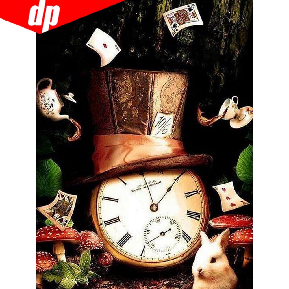 Full Round Diamond Embroidery Full Display Scenic Cross Stitch DIY Diamond Painting