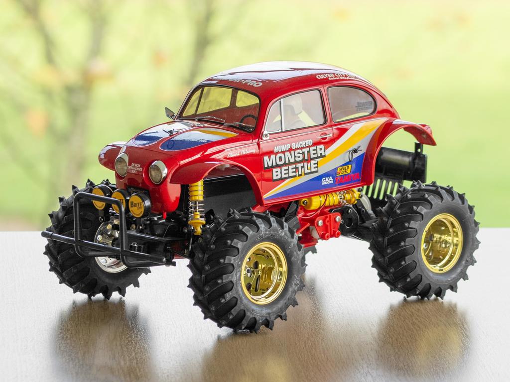 Tamiya Серия электрических радиоуправляемых автомобилей Monster Beetle 2015 58618 1/10 №618 Внедорожник