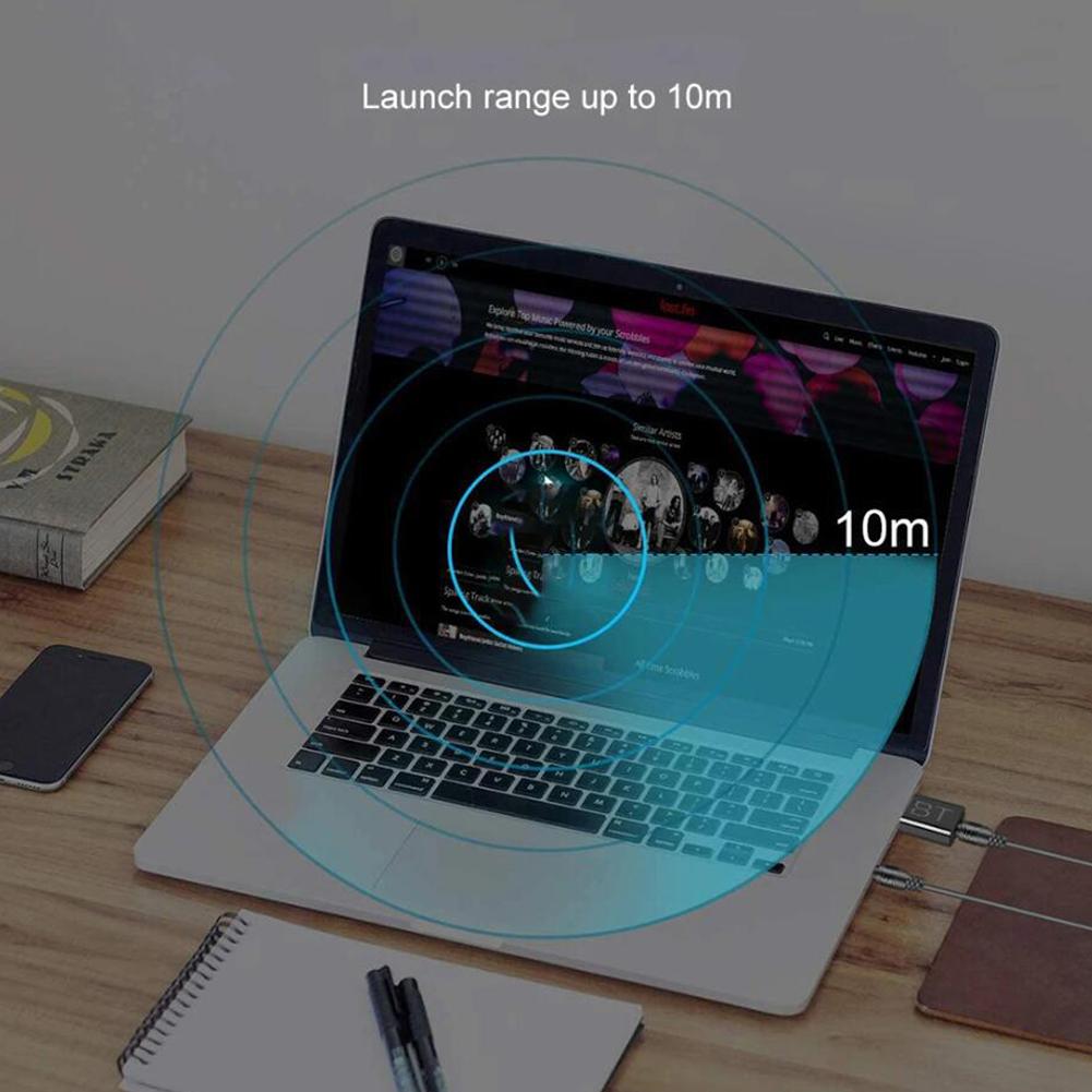 2 в 1 USB Bluetooth приемник передатчик автомобильный Bluetooth Play Plug беспроводной преобразователь и 5.0 Co D9X8