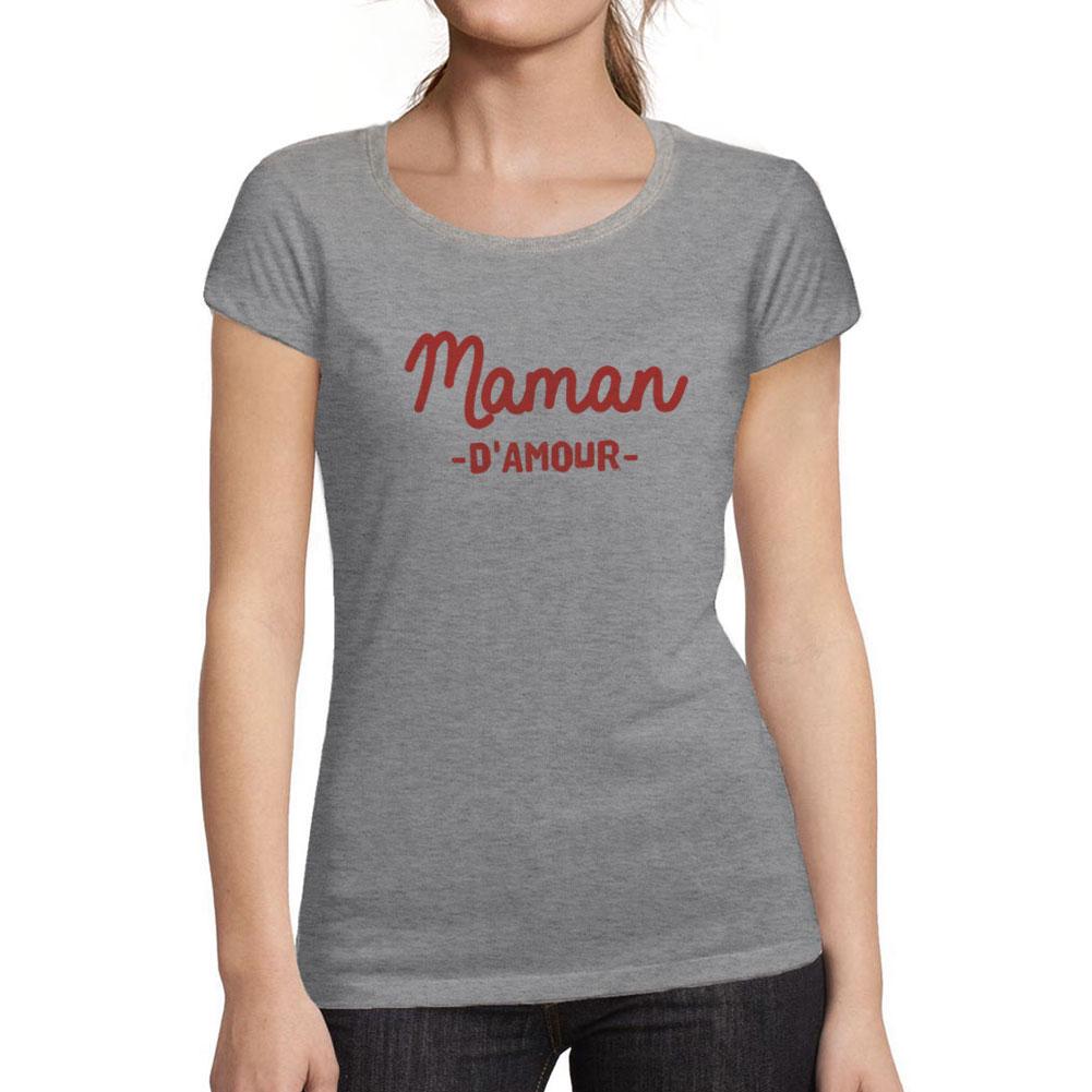 Ultrabasic Femme Graphique Maman D Amour Imprime Des Lettres T-shirt