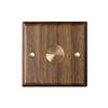 High Quality Retro Europe Type Vintage Wall Light Switch Socket, Solid Wood Brass Toggle Switch Plate, Antique Home Stay Switch