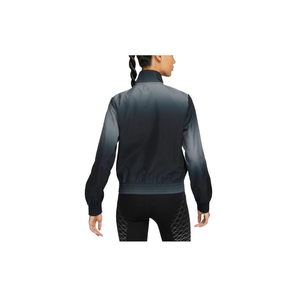Nike Dri-FIT Swoosh Run Gradient Quick-Dry Loose Fit Running Jacket Women Jacket Black DX1040-010