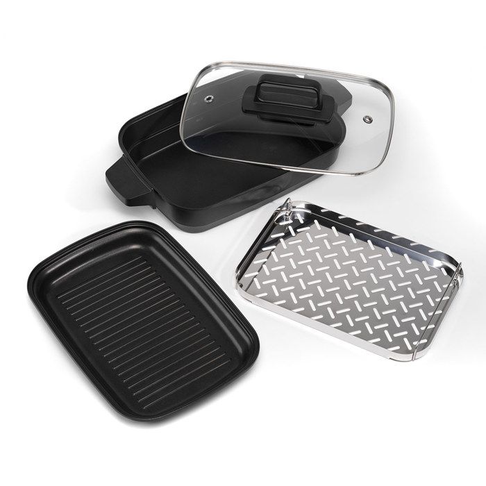 Multicooker - CUISINART - GRMC3E - 1400 Watts - Stainless Steel - Adjustable Temperature 90-220°C