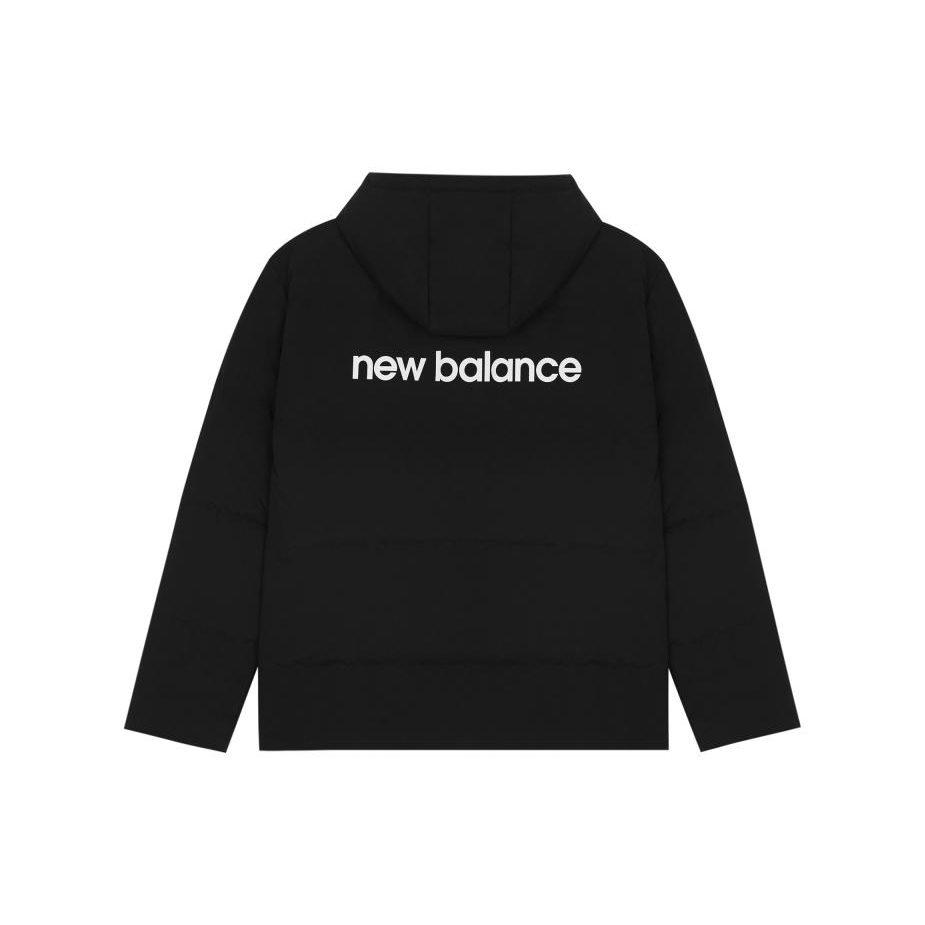 New Balance Мужская пуховая куртка черная AMJ23343-BK