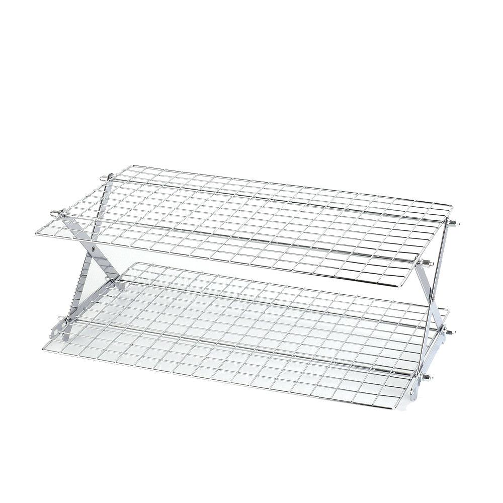 Black Silver Cooling Rack Wire Grid Grid Holder High Quality Baking Cooling Tray  Baking